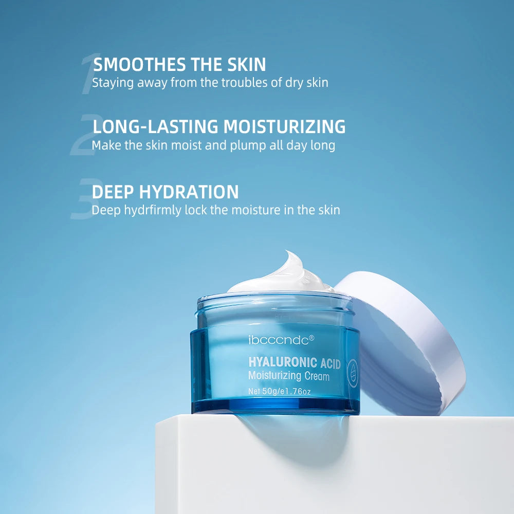 Hyaluronic Acid Gel Cream Hydrating Face Moisturizer