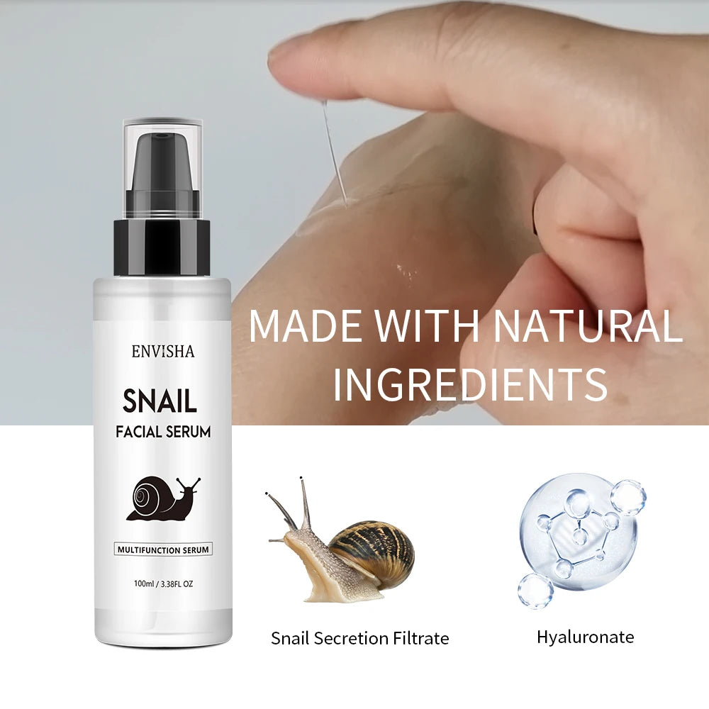ENVISHA Snail Collagen Face Serum